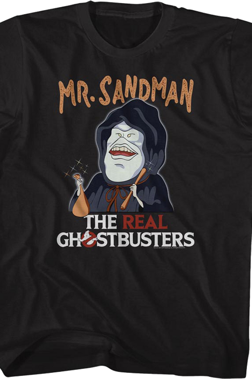 Youth Mr. Sandman Real Ghostbusters Shirt