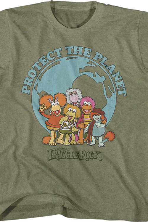 Youth Protect The Planet Fraggle Rock Shirt