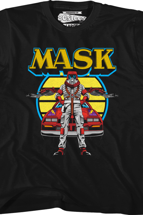 Youth Retro Matt Trakker And Thunderhawk MASK Shirt