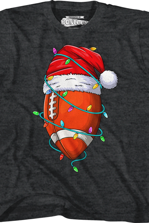 Youth Santa Football Shirt
