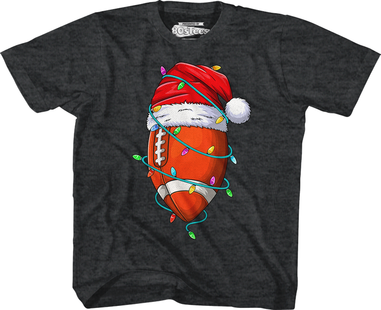 Youth Santa Football Shirt