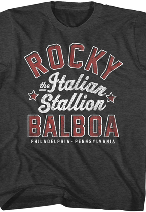 Youth The Italian Stallion Rocky Balboa Shirt