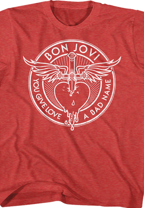 Youth You Give Love A Bad Name Bon Jovi Shirt