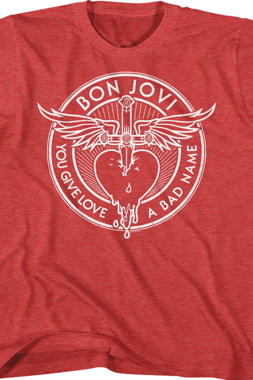 Youth You Give Love A Bad Name Bon Jovi Shirt