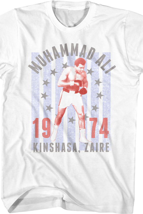 Zaire 1974 Muhammad Ali T-Shirt