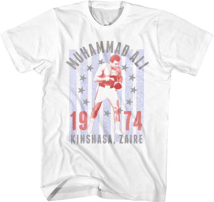 Zaire 1974 Muhammad Ali T-Shirt