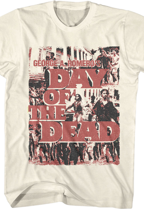 Zombie Collage Day Of The Dead T-Shirt