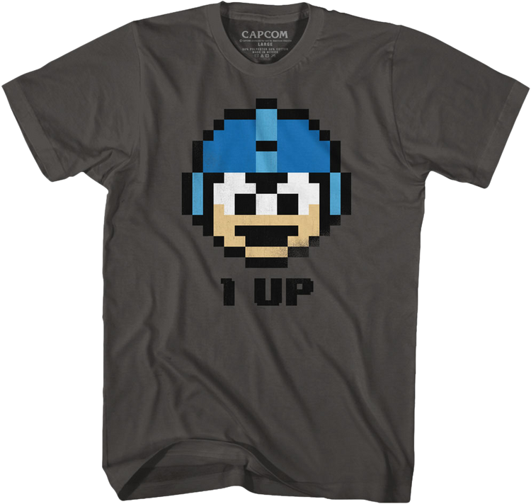 1 Up Mega Man T-Shirt