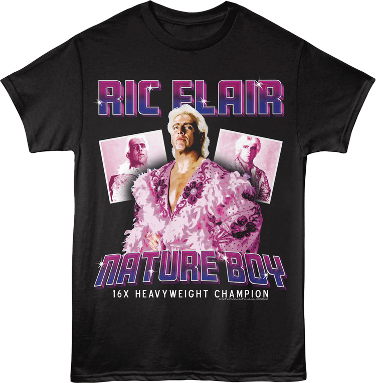 16 Time Heavyweight Champion Ric Flair T-Shirt