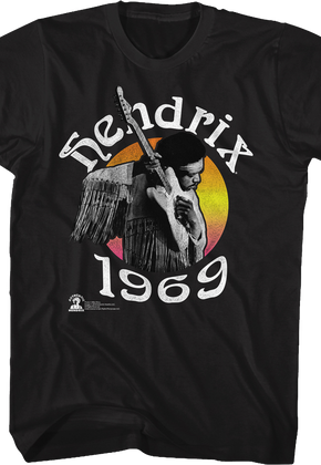 1969 Photo Jimi Hendrix T-Shirt