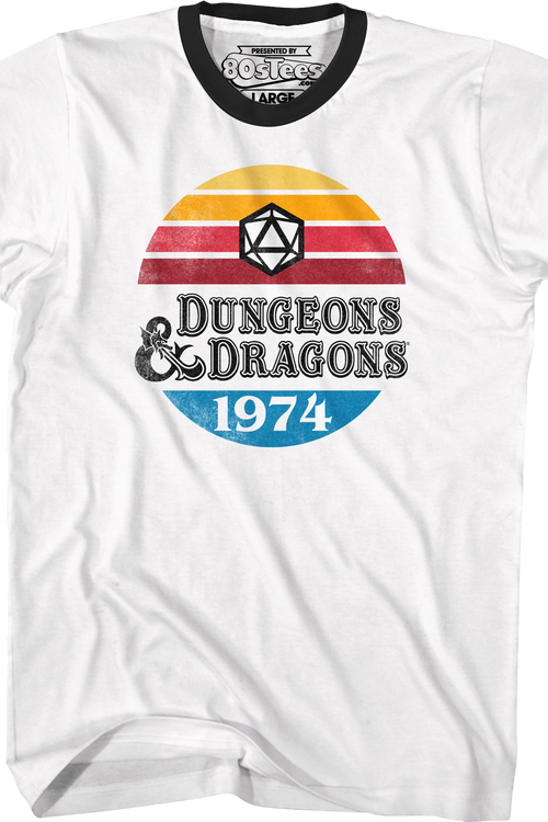 1974 Dungeons & Dragons Ringer Shirt