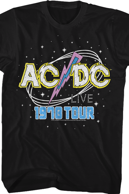 1978 Tour ACDC Shirt