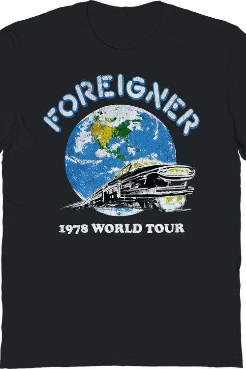 1978 World Tour Foreigner T-Shirt