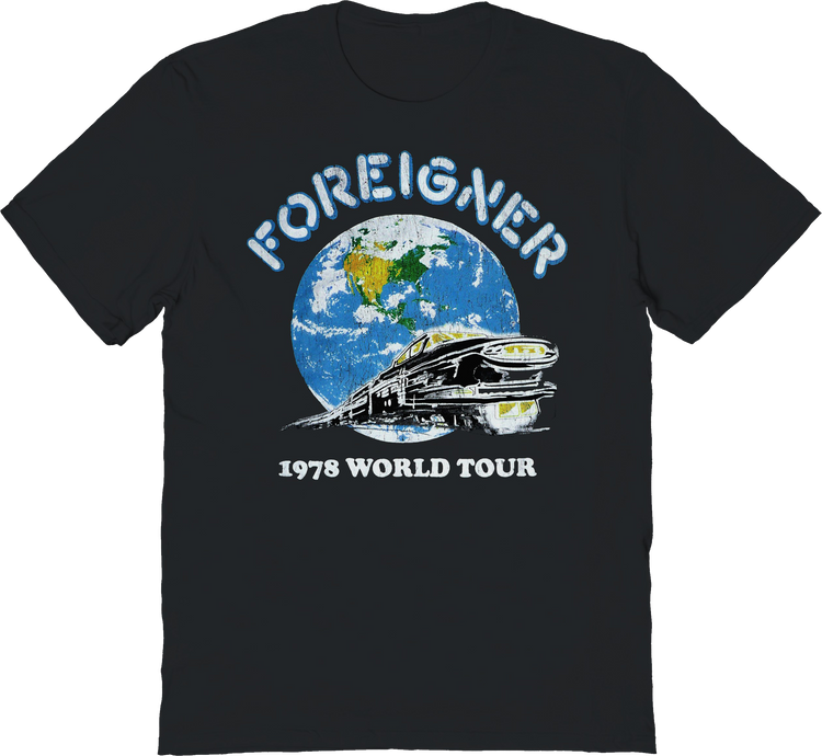 1978 World Tour Foreigner T-Shirt