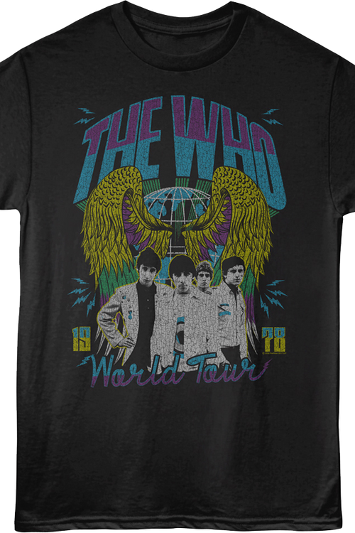 1978 World Tour The Who T-Shirt