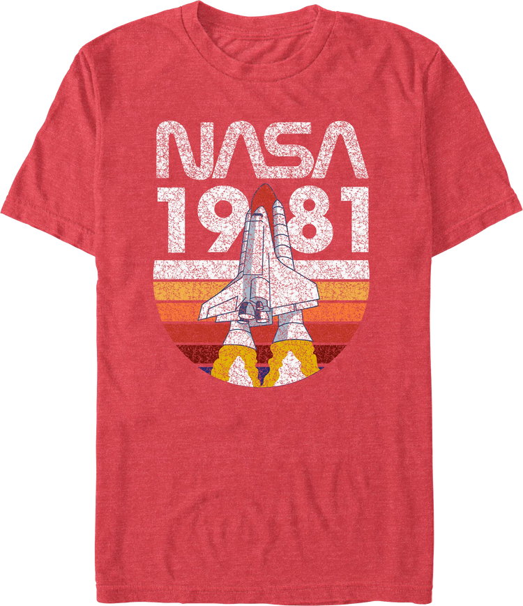 1981 Columbia Launch NASA T-Shirt