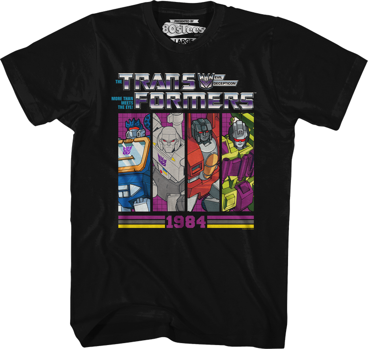1984 Decepticons Transformers T-Shirt
