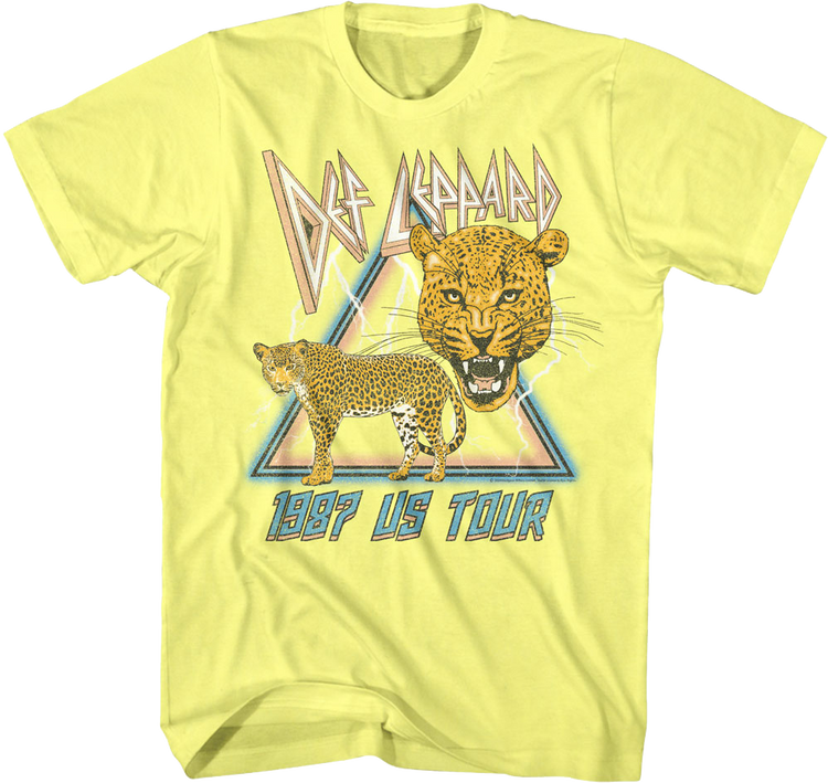 1987 US Tour Def Leppard T-Shirt