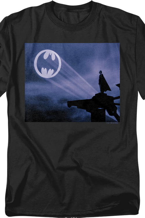1989 Bat Signal Batman T-Shirt