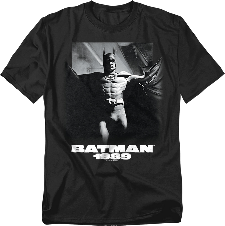 1989 Black & White Batman T-Shirt