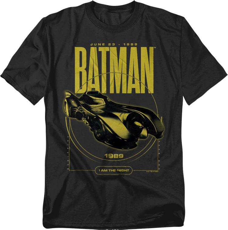 1989 I Am The Night Batman T-Shirt