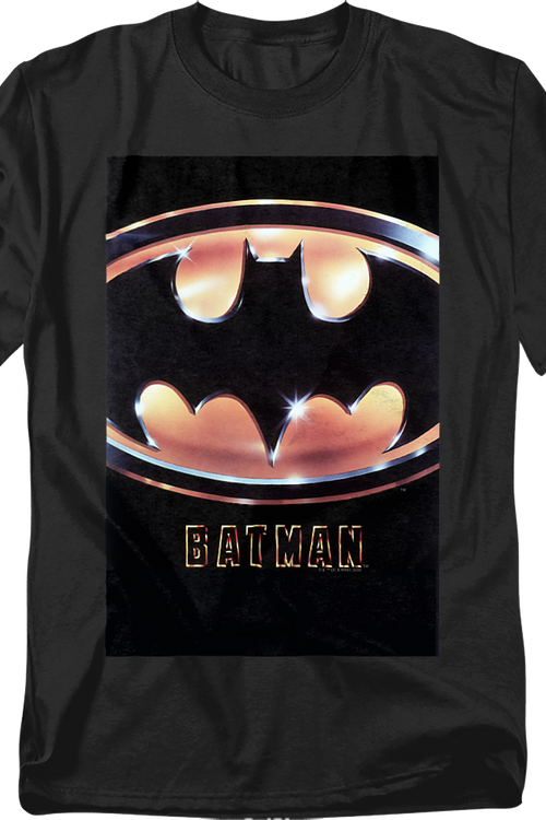 1989 Movie Poster Batman T-Shirt