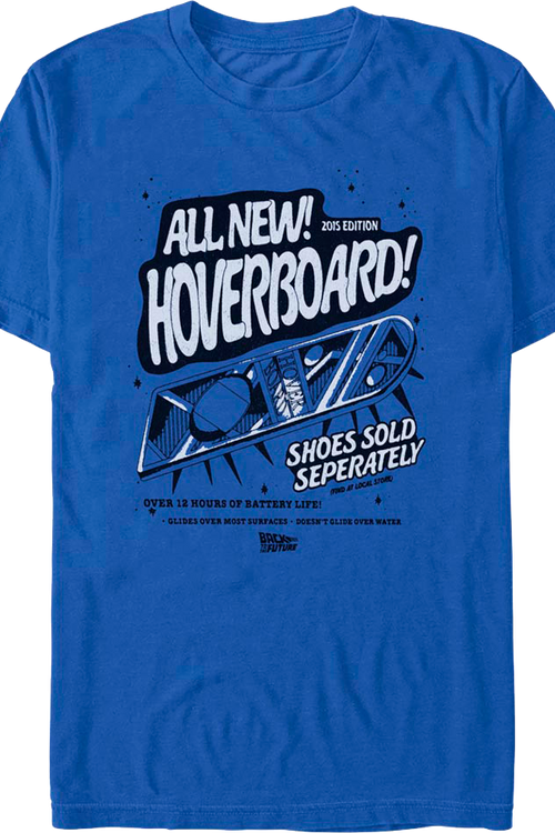 2015 Edition Hoverboard Back To The Future T-Shirt