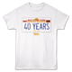 40 Years License Plate Back To The Future T-Shirt thumbnail