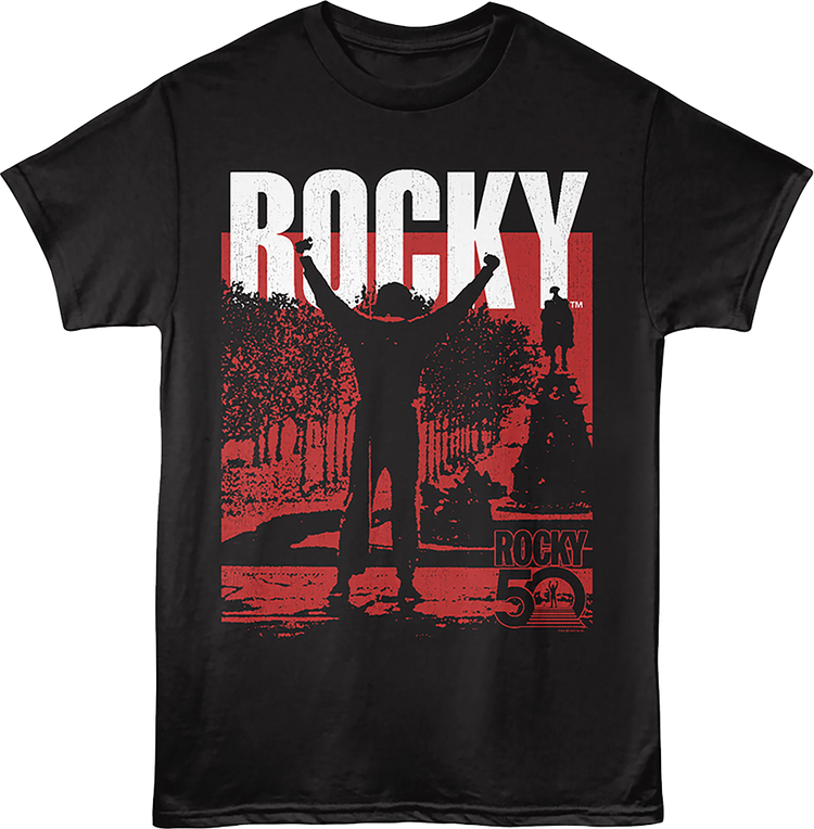 50th Anniversary Pose Rocky T-Shirt