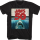 50th Anniversary Poster Jaws T-Shirt thumbnail