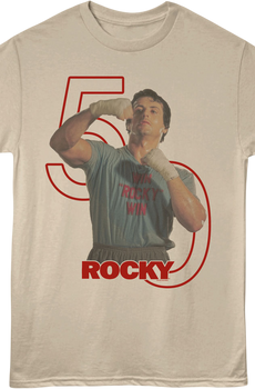 50th Anniversary Rocky T-Shirt