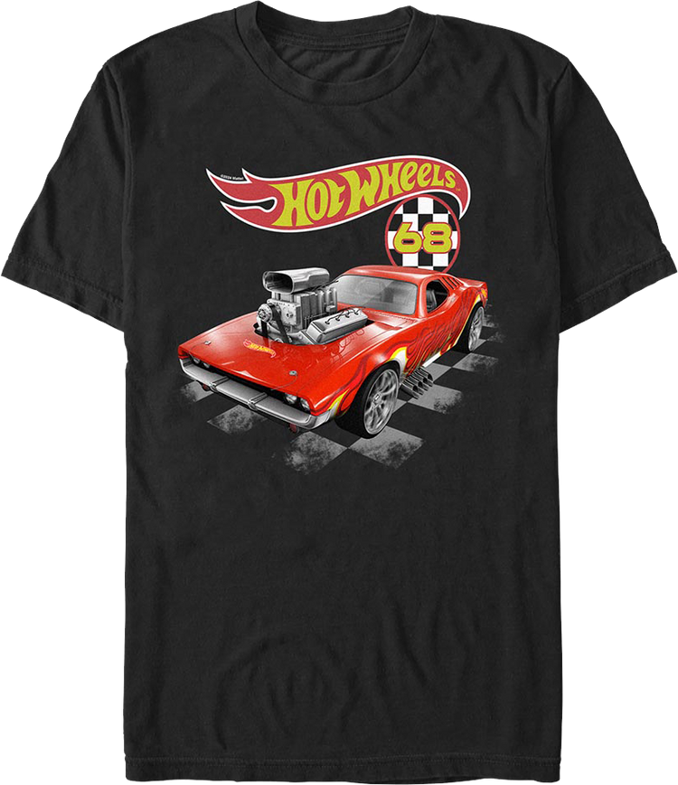 '68 Checkerboard Hot Wheels T-Shirt