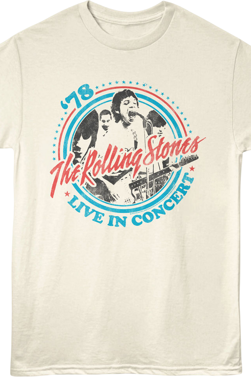 '78 Concert Circle Rolling Stones T-Shirt