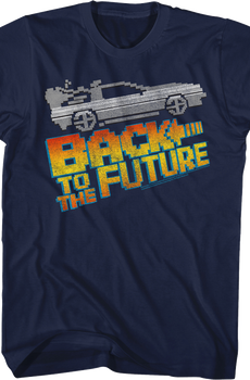 8-Bit Back To The Future T-Shirt