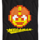 8-Bit Head Shot Mega Man T-Shirt thumbnail