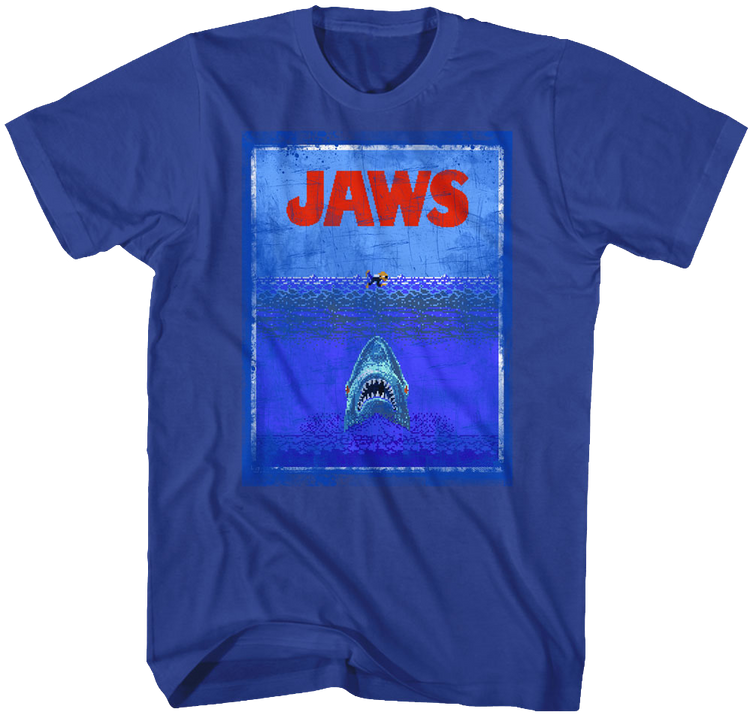 8-Bit Jaws T-Shirt