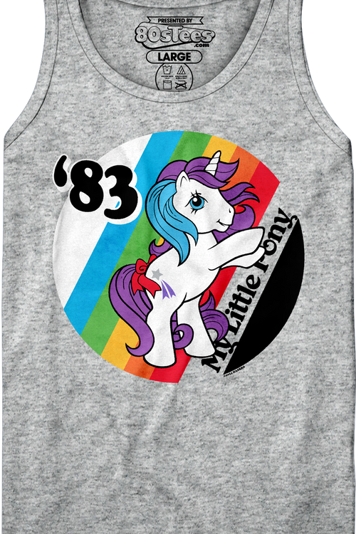 '83 Rainbow My Little Pony Tank Top