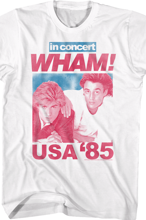 '85 USA Concert Wham T-Shirt