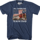 All American Train Dad Lionel Trains T-Shirt thumbnail