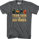 Train Hard Dad Harder Lionel Trains T-Shirt thumbnail
