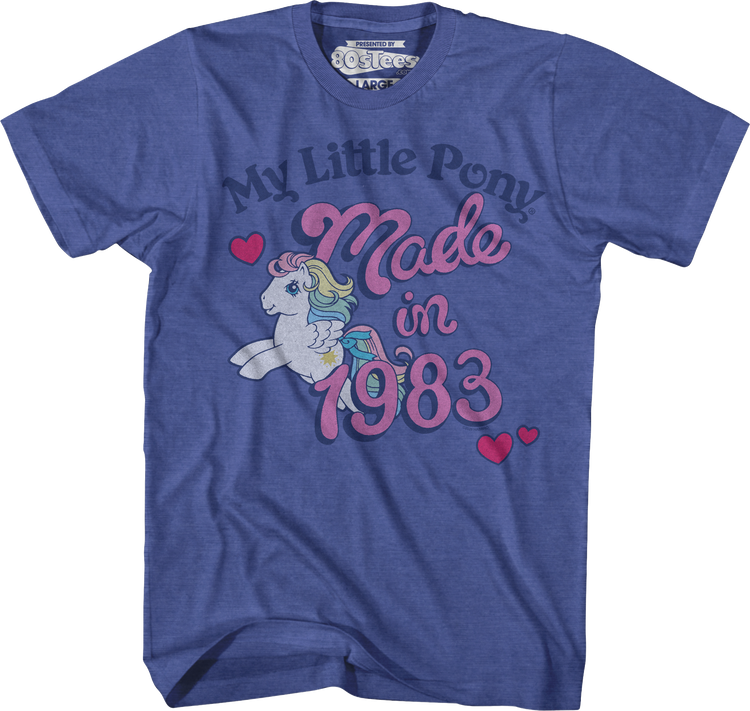 Made in 1983 My Little Pony T-Shirt
