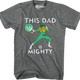 Green Ranger This Dad Mighty Morphin Power Rangers T-Shirt thumbnail