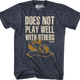 Does Not Play Well With Others Monopoly T-Shirt thumbnail