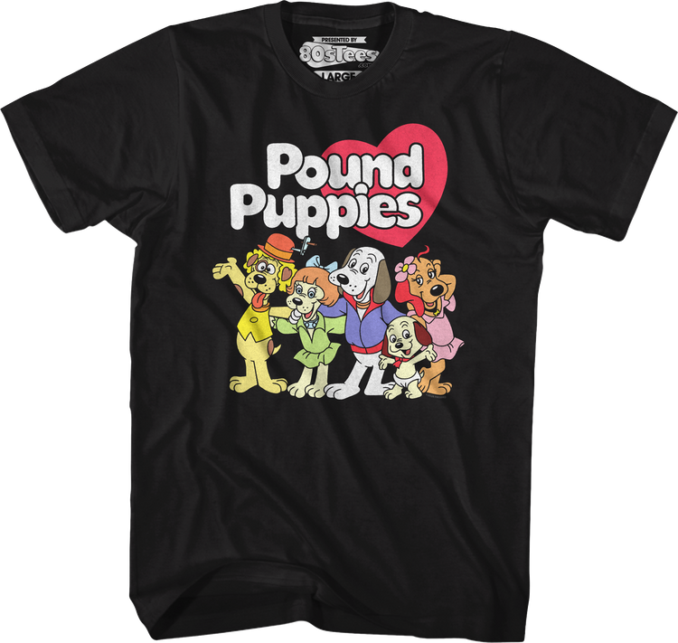 Core Crew Pound Puppies T-Shirt