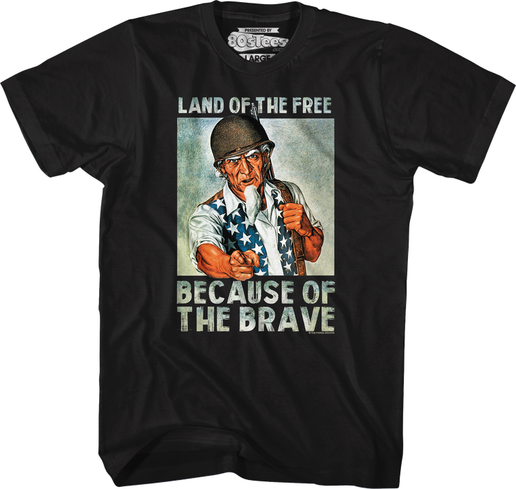 Land Of The Free Because Of The Brave T-Shirt