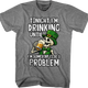 Tonight I'm Drinking Until I'm Somebody Else's Problem T-Shirt thumbnail