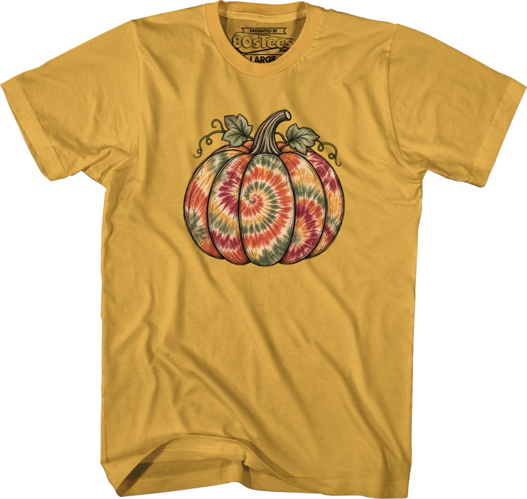 Tie Dye Pumpkin T-Shirt