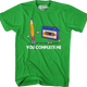 You Complete Me Pencil & Cassette T-Shirt thumbnail