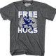 Free Hugs Wrestling T-Shirt thumbnail