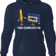 You Complete Me Pencil & Cassette Hoodie thumbnail